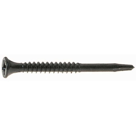 Pro-Twist Self-Drilling Screw, #6 x 1-1/4 in, Phosphate Coated Bugle Head Phillips Drive, 239 PK NSD1141